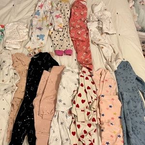 Baby Pajama Sets Bundle- 18 Count